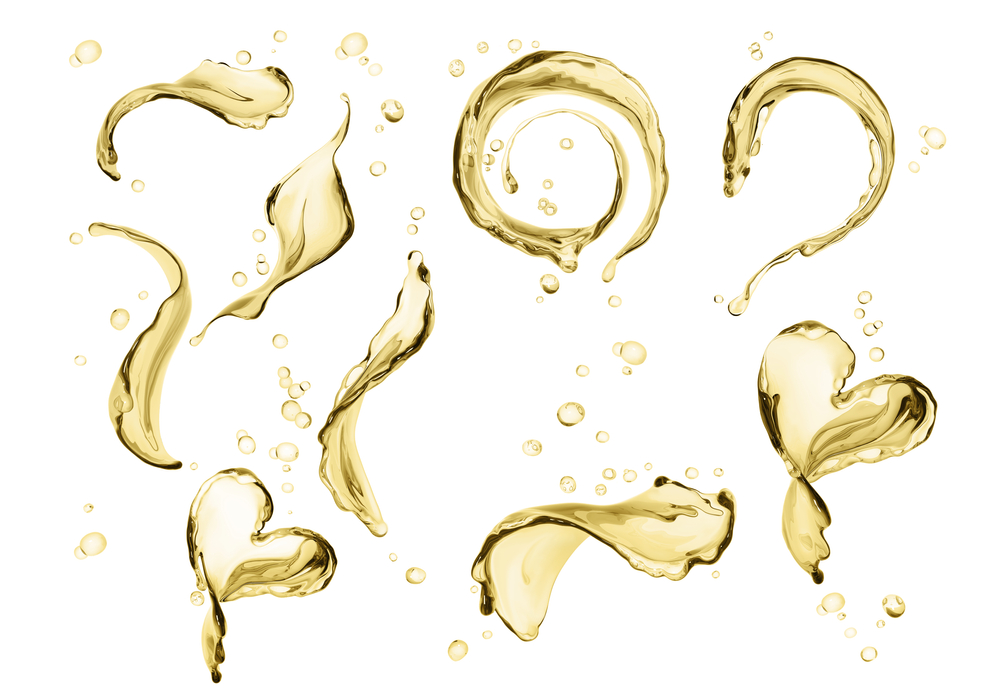Gold,Splash,Of,Liquid,,Set,Of,Splash,Oil,Illustration,,Abstract